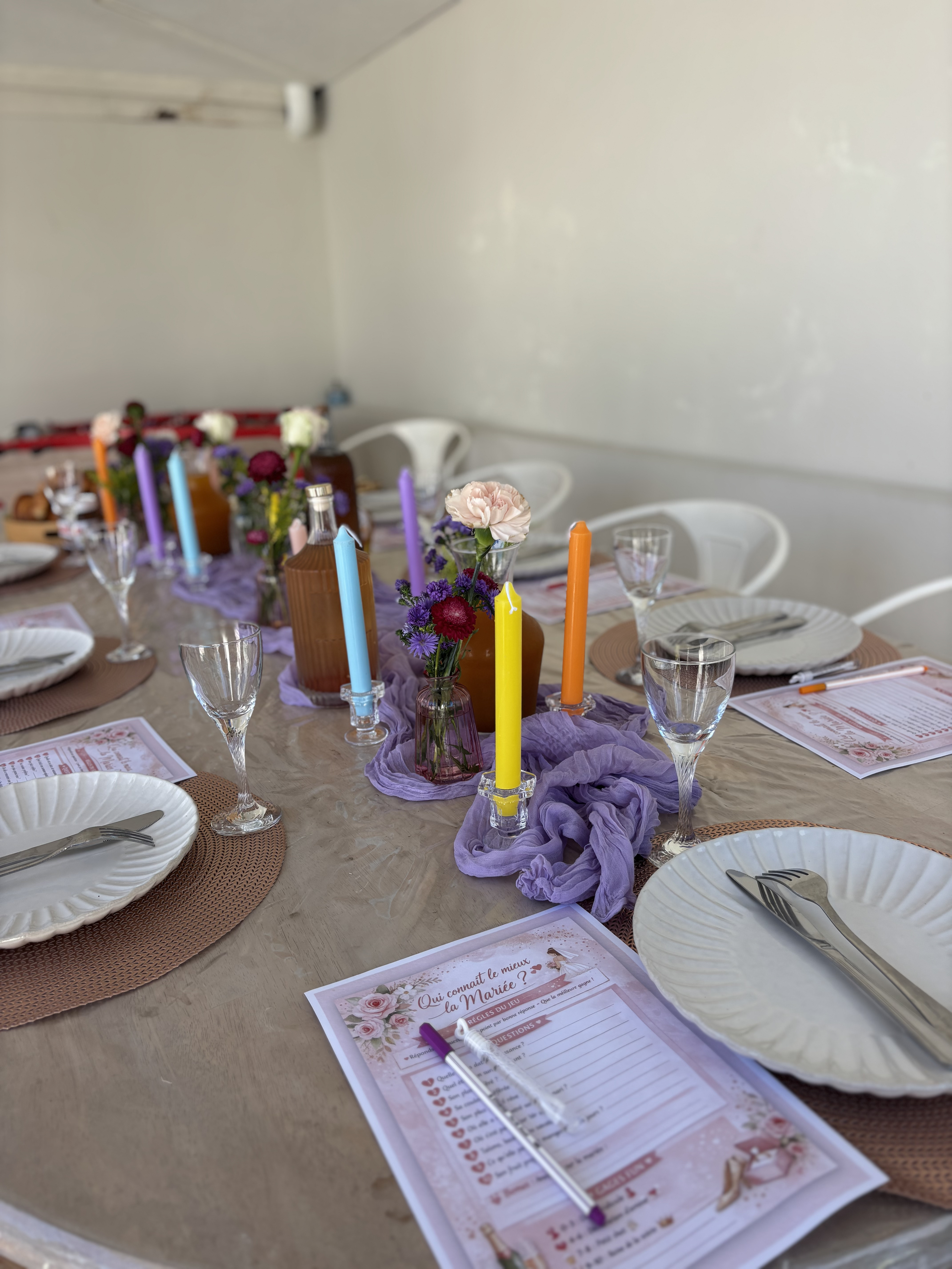 Réalisation Yes in Paradise en extérieur avec décoration soignée